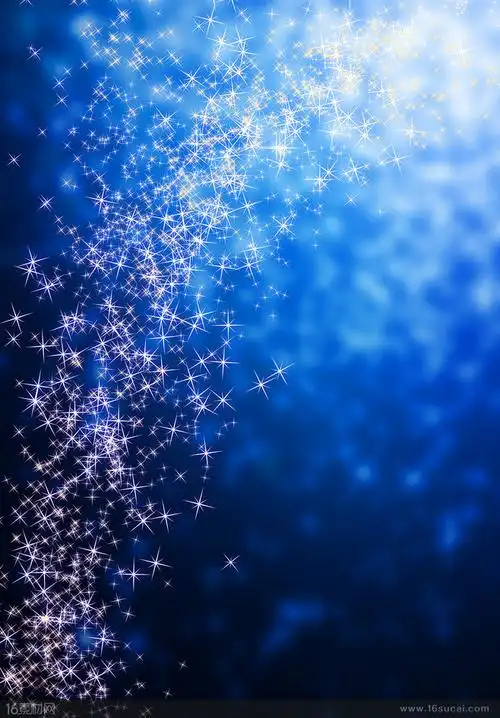 炫彩蓝色背景高清图片