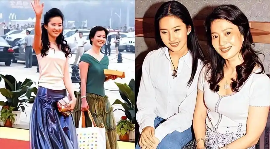 回顾刘亦菲母亲刘晓莉64岁两婚两离现是单身贵族比女儿美多了
