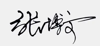 张博文连笔签名怎么写