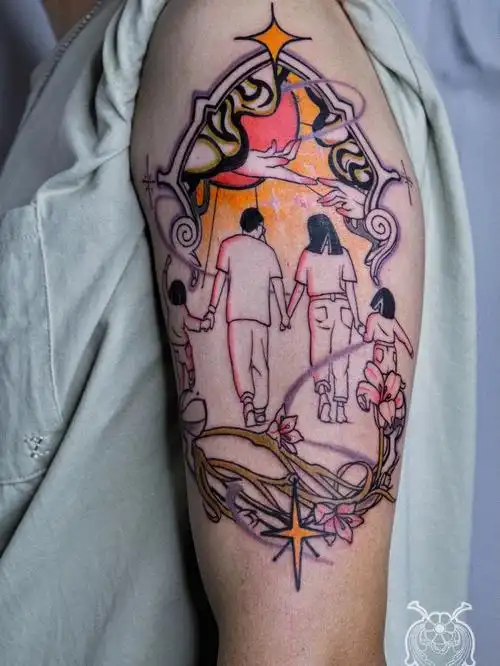 aka -ink#赤流刺青#厦门纹身#上海纹身#成都纹身#泼墨#纹身也清新