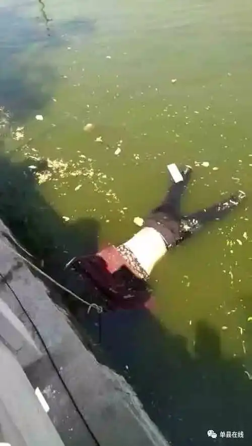 【爆料】单县舜师步行街河内发现一具女尸体(视频)