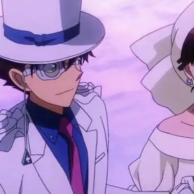 怪盗基德和工藤新一情侣头像分开 情侣头像图片大全 -【爱个性】