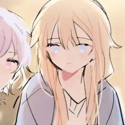 二人日系动漫可爱好看的闺蜜头像 ins风日系稀有的姐妹头像图片_女生