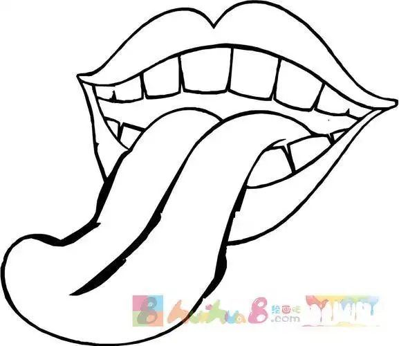 怎么画儿童彩色简笔画卡通动物老鼠动物张开的嘴巴简笔画河马张大嘴巴