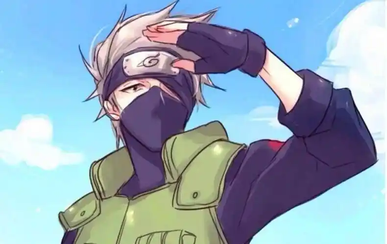 动漫《火影忍者》,依靠卡卡西的头脑,如果没有血轮眼,实力应该在影级