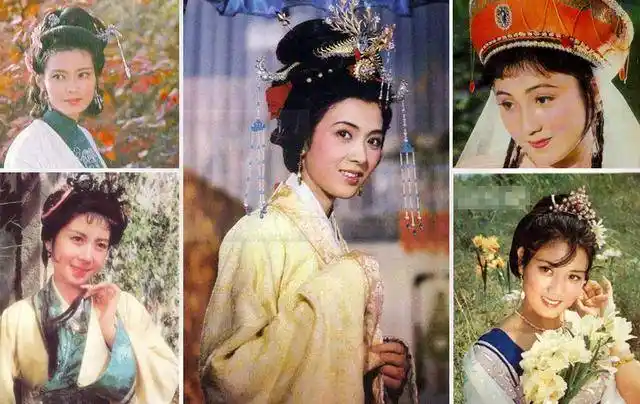 原创80年代美女明星古装扮相潘虹李秀明赵静刘晓庆龚雪邓婕陈晓旭