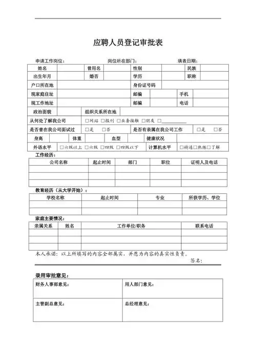 企业常用管理表格大全(1023个doc)3.doc