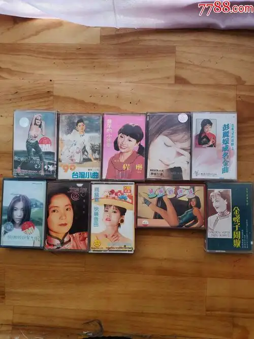程琳龙飘飘张惠妹侯湘婷等音乐磁带共10盘合售品相不一详见图片