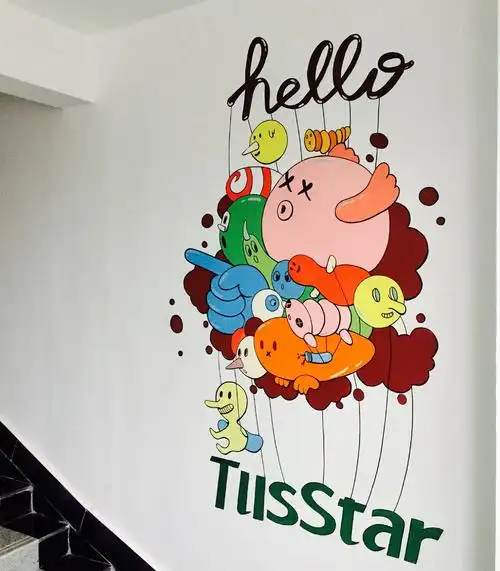 卡通,幼儿园墙绘