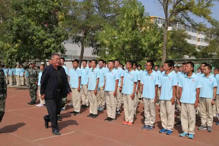 军民共建,同育英才——宁大附中2019级新生军训