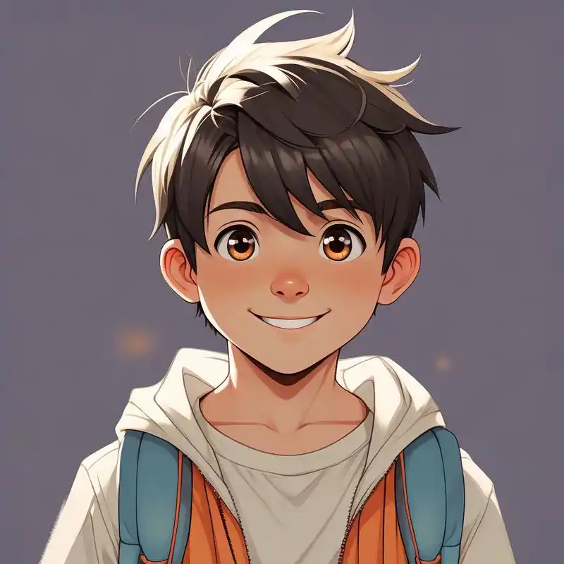 超可爱的小男孩卡通图片99