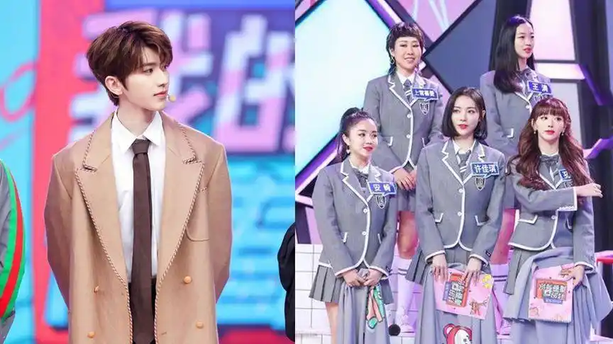 蔡徐坤当导师?现场为选手评分,许佳琪c位领舞气势超强