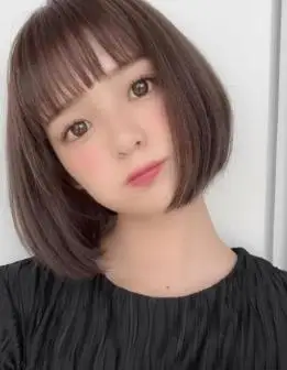 齐刘海_最新齐刘海_齐刘海图片_ 女士刘海 _发型站