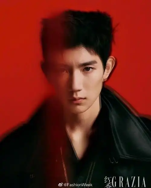 王源红色大片##王源眼神