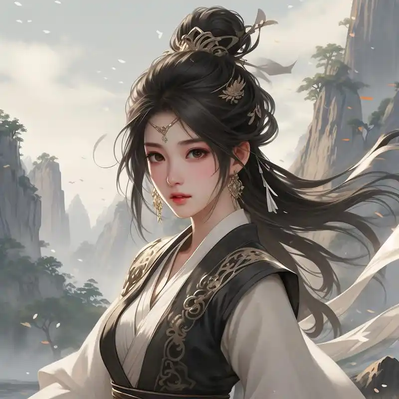 💃单调中的华美:古风动漫女头 探索古风之韵,每一笔都细腻入微.