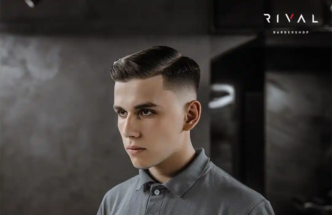 男士低中高渐变发型