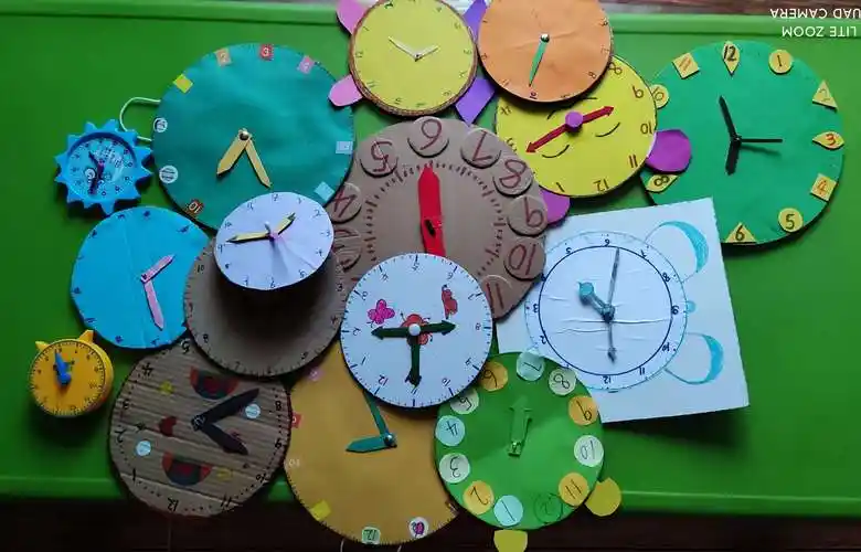 王团镇可华幼儿园——大一班《认识钟表》