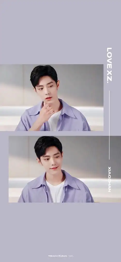 紫色系真的清爽又高级@x玖少年团肖战daytoy#肖战##向全世界安利肖战