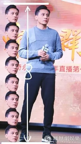 今日中午,刘烨在网上自曝在《我们的挑战》录制现场被要求测量身高及