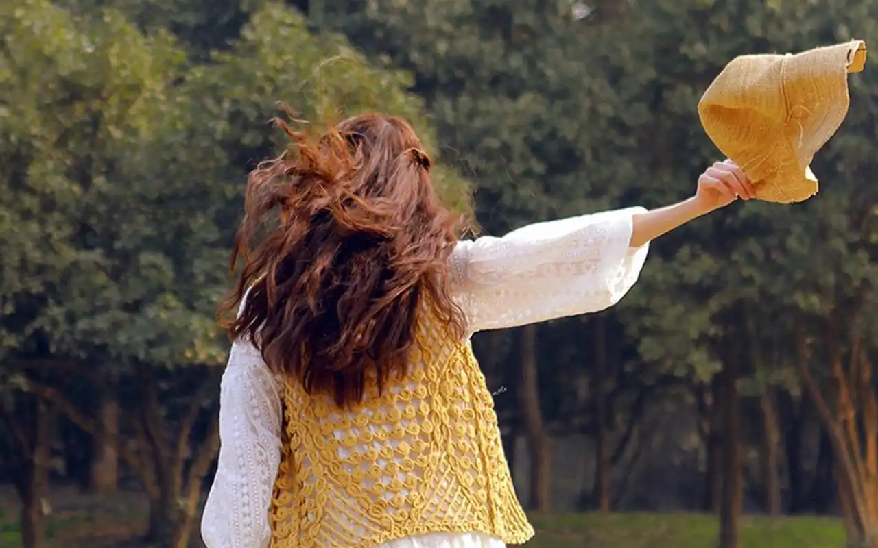 网红美女方柳柳清新唯美写真壁纸