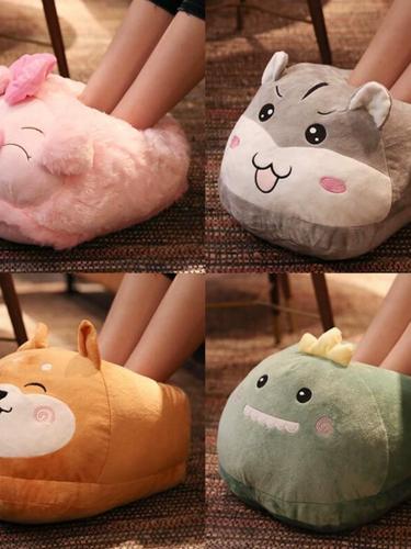 学生写作业暖脚器宿舍办公室冬天桌下捂脚不插电可爱脚步取暖神器