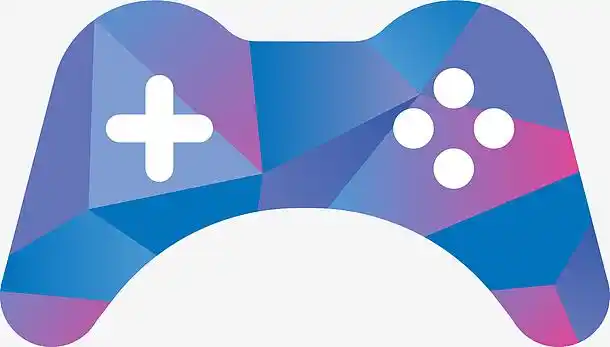 png卡通游戏手柄logo图标ui设计png手绘卡通运动健身logo设计图png