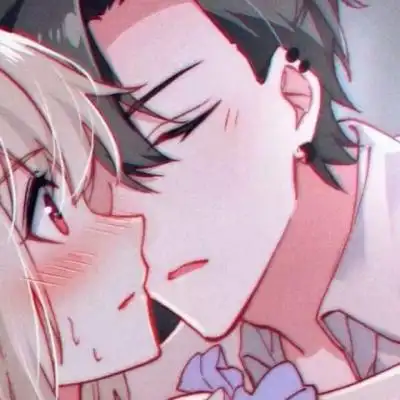 头像二次元接吻