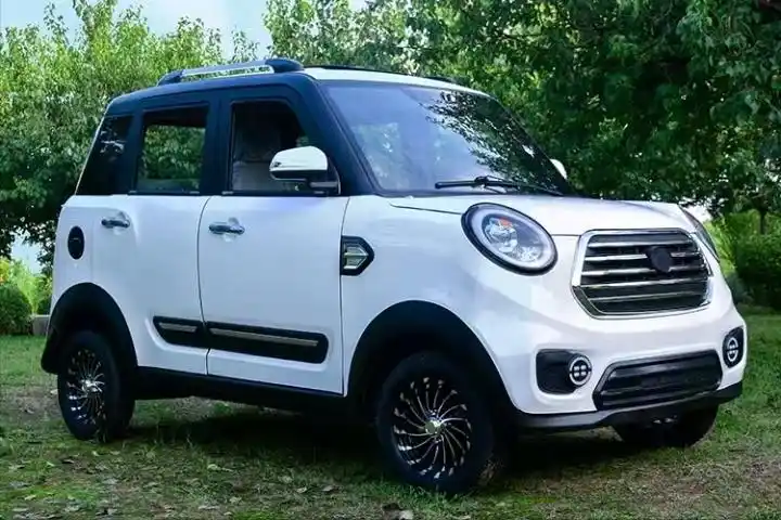 全封闭油电四轮车价格2款四轮老年代步车