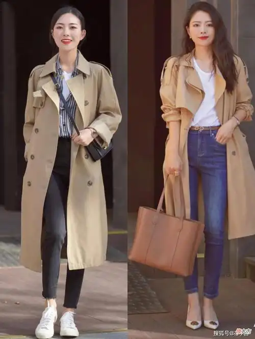 【就爱时尚】卡其色风衣太普通?
