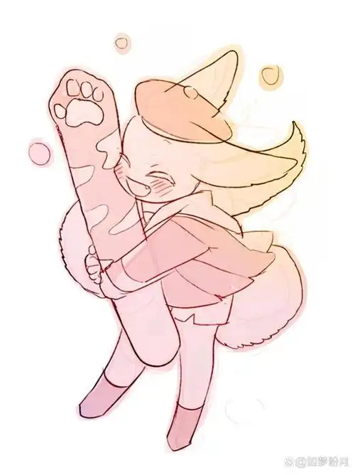 绘画素材|激萌!零食甜心单人q版模板合集