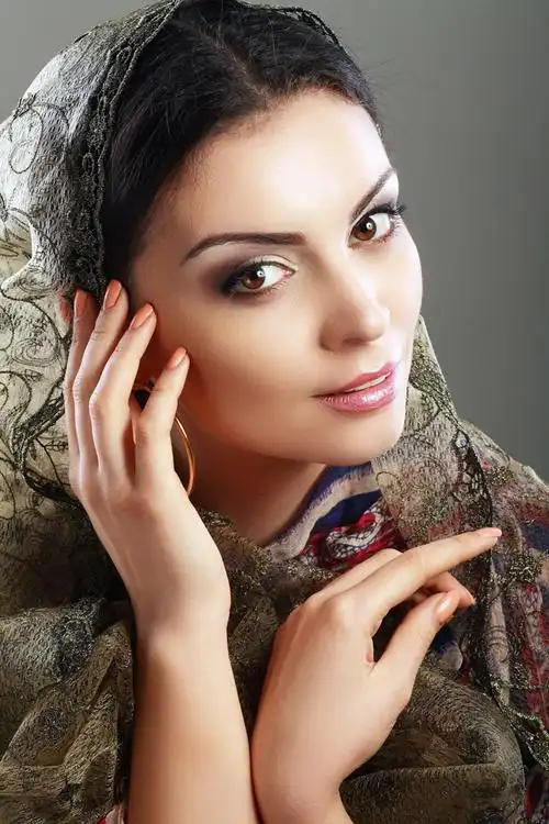 戴头巾的美女图片素材下载(图片id:907624)_-女性女人-图片素材_ 集