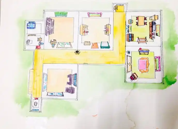 小丸子的家平面图分析