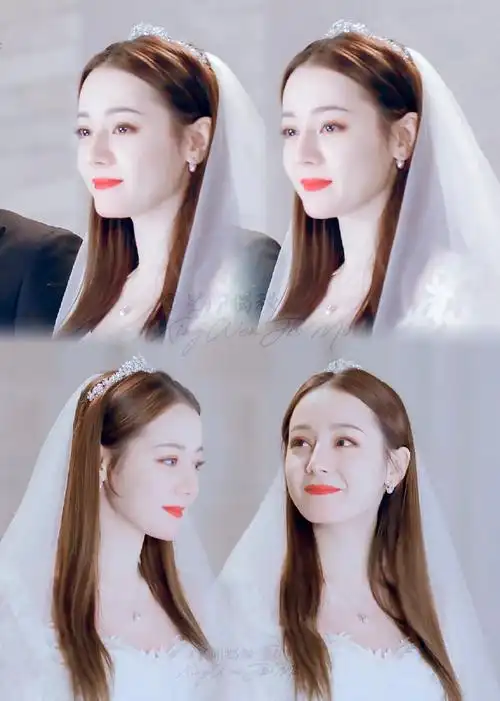 迪丽热巴婚纱造型##宋凛向周放求婚
