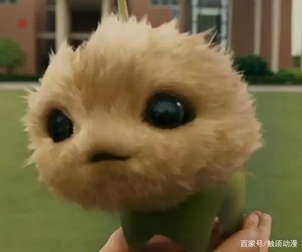 《长江七号》剧照,七仔做表情