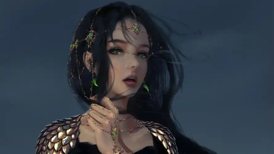 卡通动漫,唯美,动漫,高清,漫画,插画,原画,鬼刀,壁纸,1920x1080