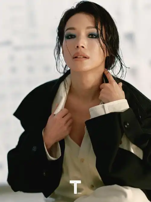 舒淇t锦绣二月刊封面##舒淇猫眼妆大片