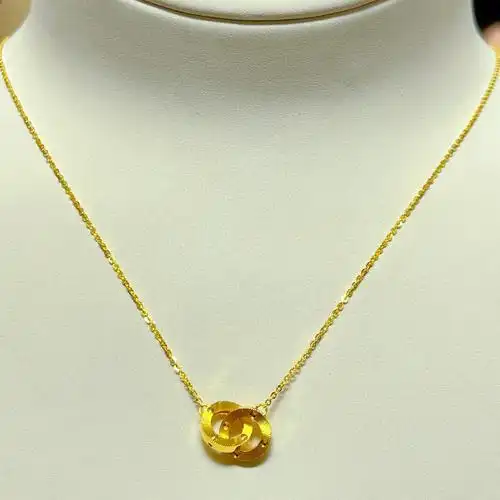 六福珠宝黄金项链