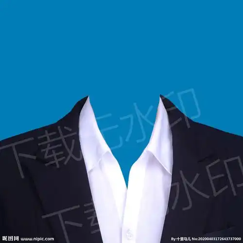 女生西服正装证件照图片