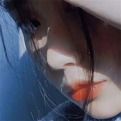 成熟性冷淡风高冷气质感头像女 冷淡系暗色系最新微信女头_女生头像