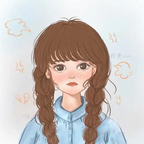 7100手绘头像程潇小姐姐