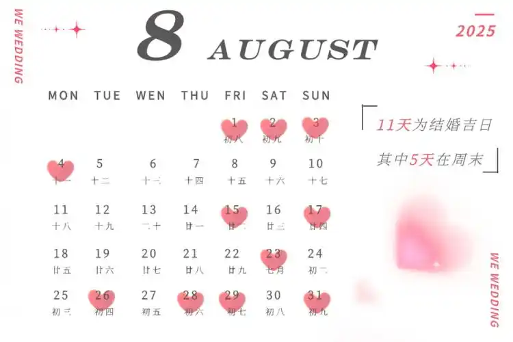 2025年结婚吉日,抢先看!_婚礼_天气_婚期