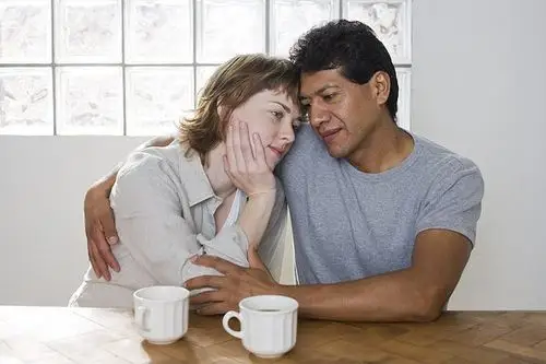 男人,安慰,女人