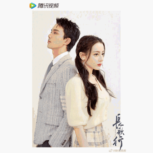 迪丽热巴吴磊海报拍摄花絮