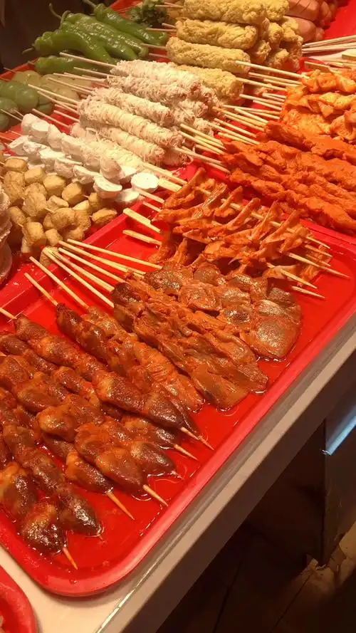 街边小吃炸茄子