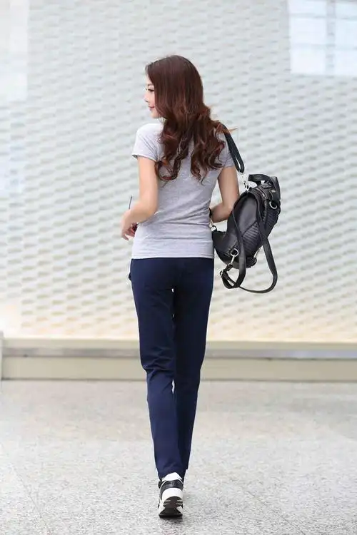 2016新款运动裤女长裤韩版直筒大码休闲裤女卫裤 黑色 s