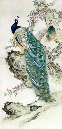 陈军工笔孔雀第7期网络班招生4月30日开课