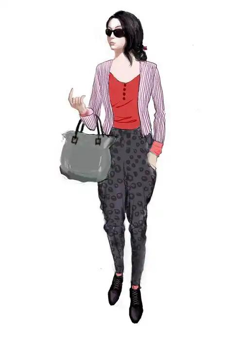 摩登女郎|插画|商业插画|问鼎 - 原创作品 - 站酷 (zcool)