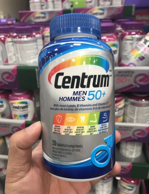centrum善存男性50 多种复合维生素维片 50岁以上(250粒/瓶)温哥华