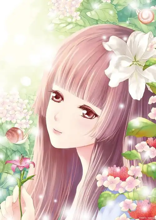 动漫女孩长发的绘画方法和技巧