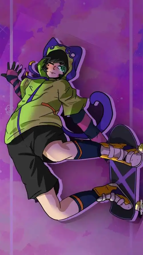 无限滑板猫猫知念实也chinen miya手机壁纸图片背景集(6)